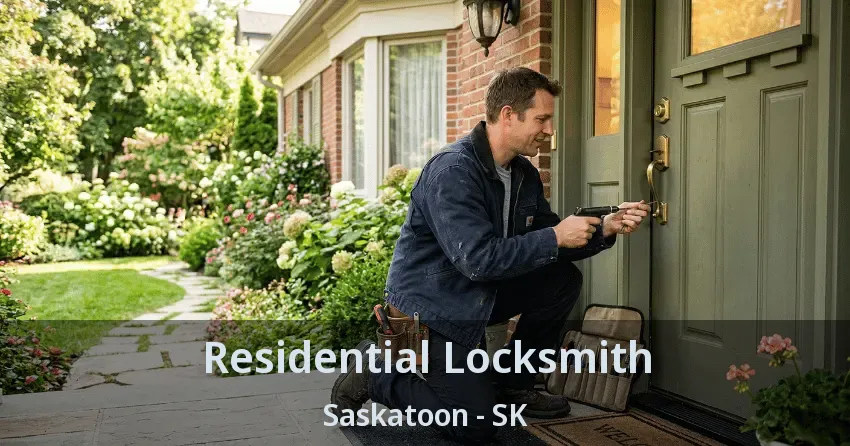 Residential Locksmith Saskatoon - SK Residential Locksmith Saskatoon - SK